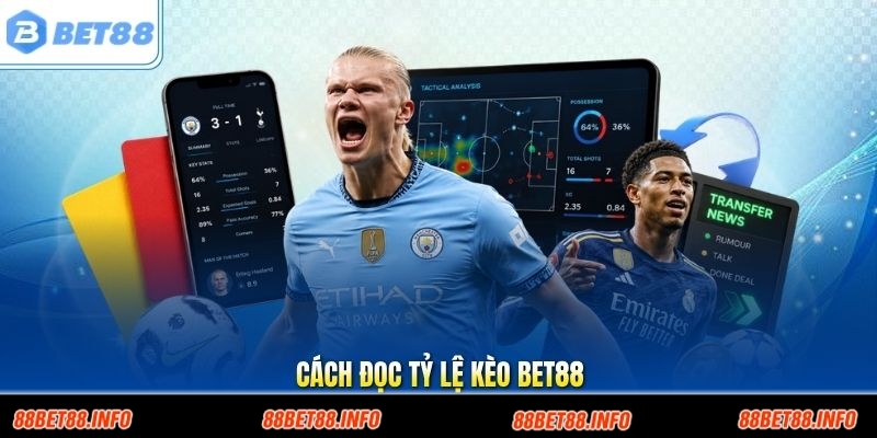 Cách Đọc Tỷ Lệ Kèo Bet88 Chuẩn Xác - Cẩm Nang Người Mới