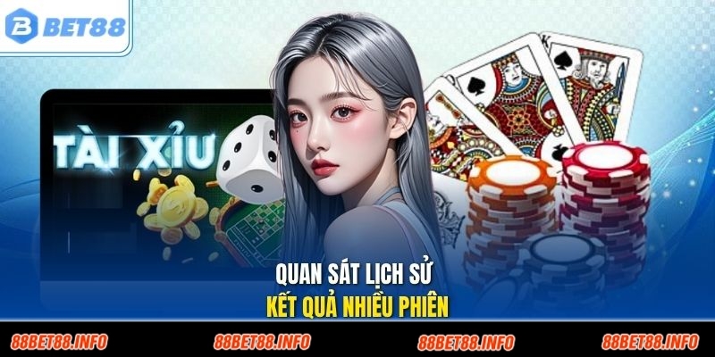 Quan sát lịch sử kết quả nhiều phiên