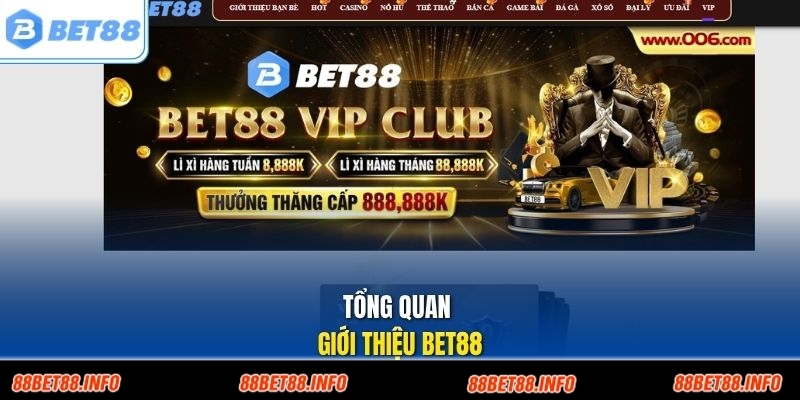 Tổng quan giới thiệu Bet88